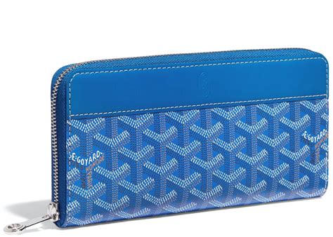 goyard zippy wallet.